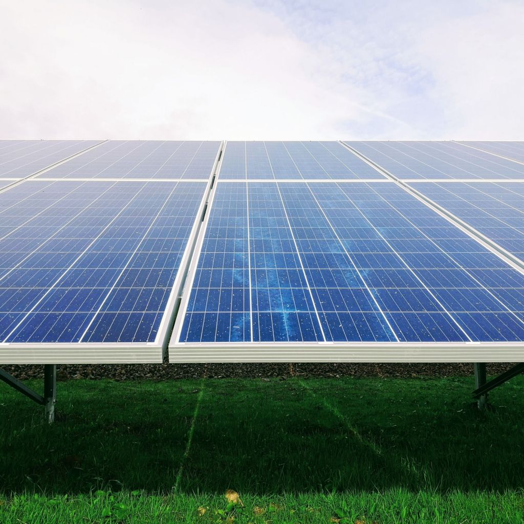 Solar panels.