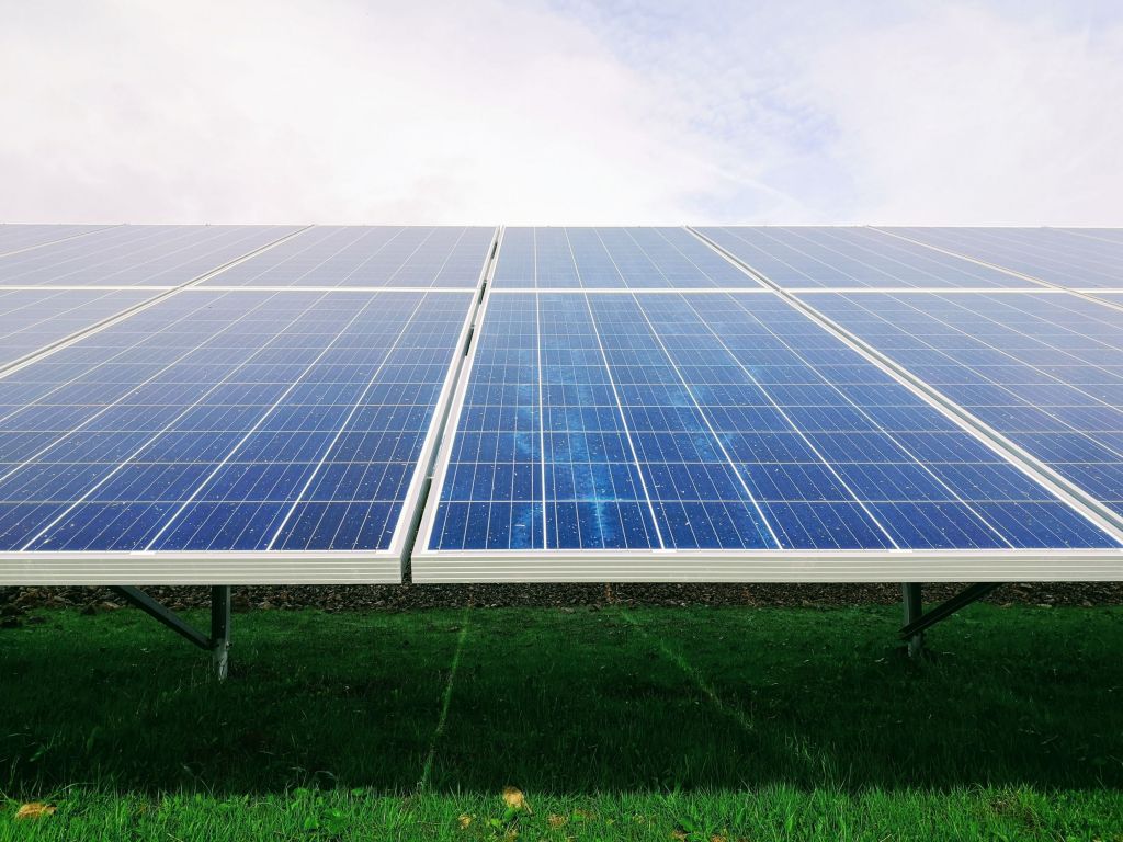 Solar panels.