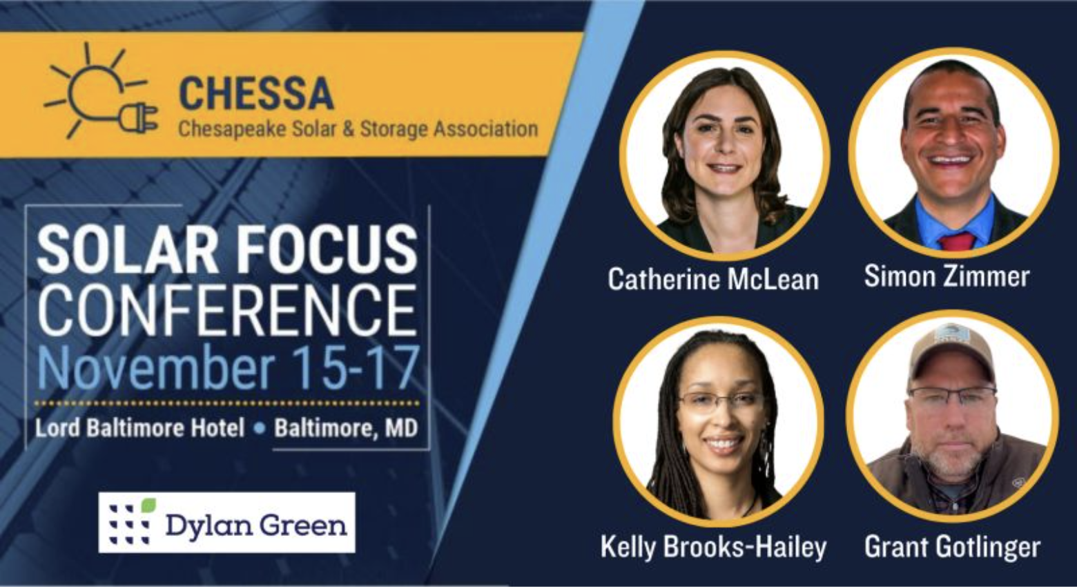 Solar Focus Conference flyer, on Nov 15-17, 2023.