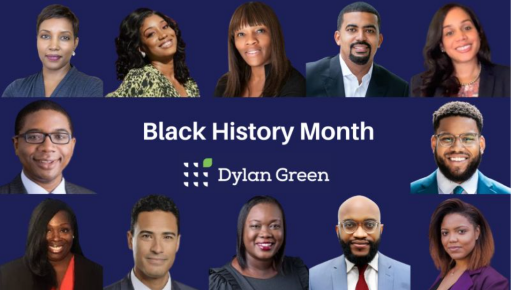 Black History Month guests at Dylan Green.
