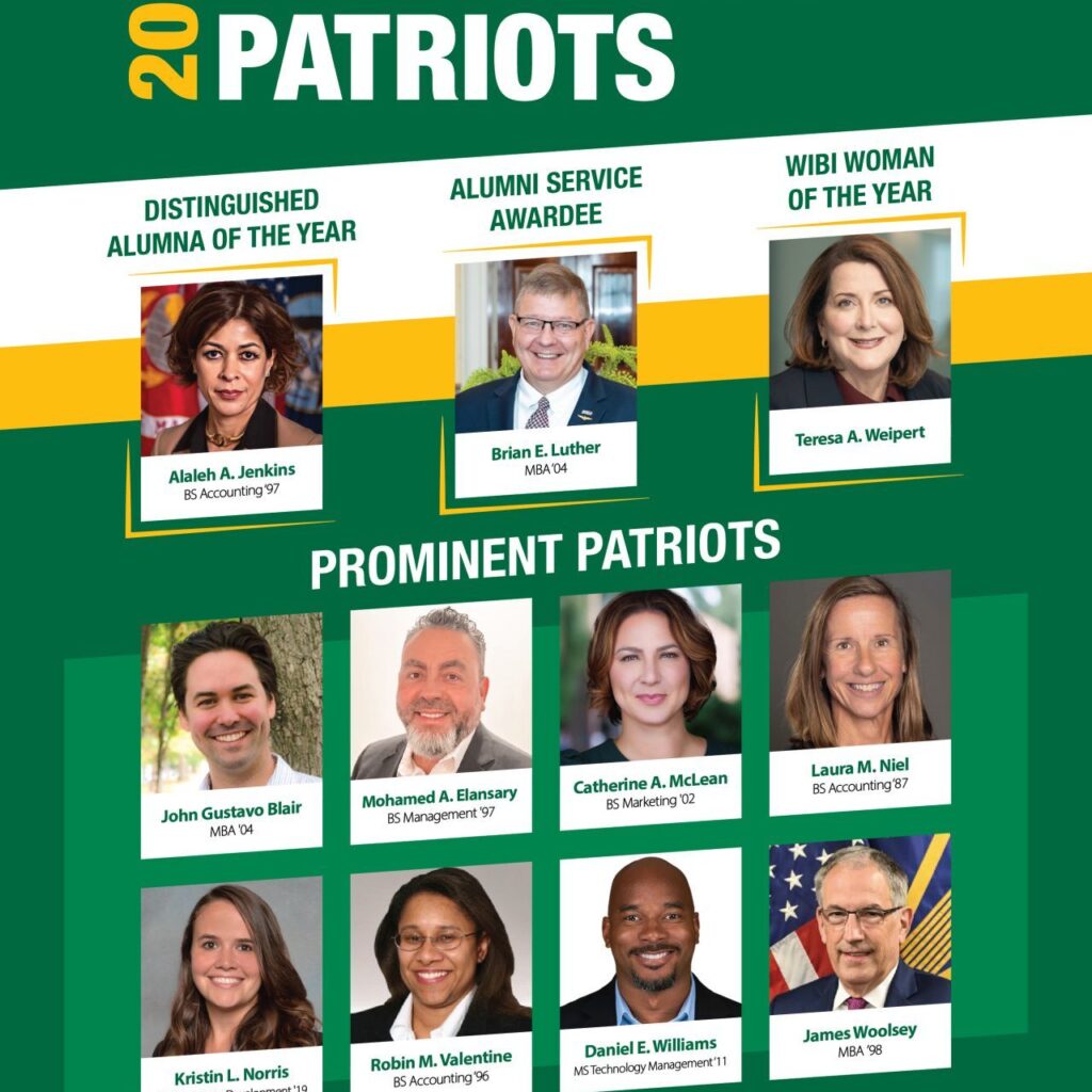 2024 Distinguished Patriots flyer.