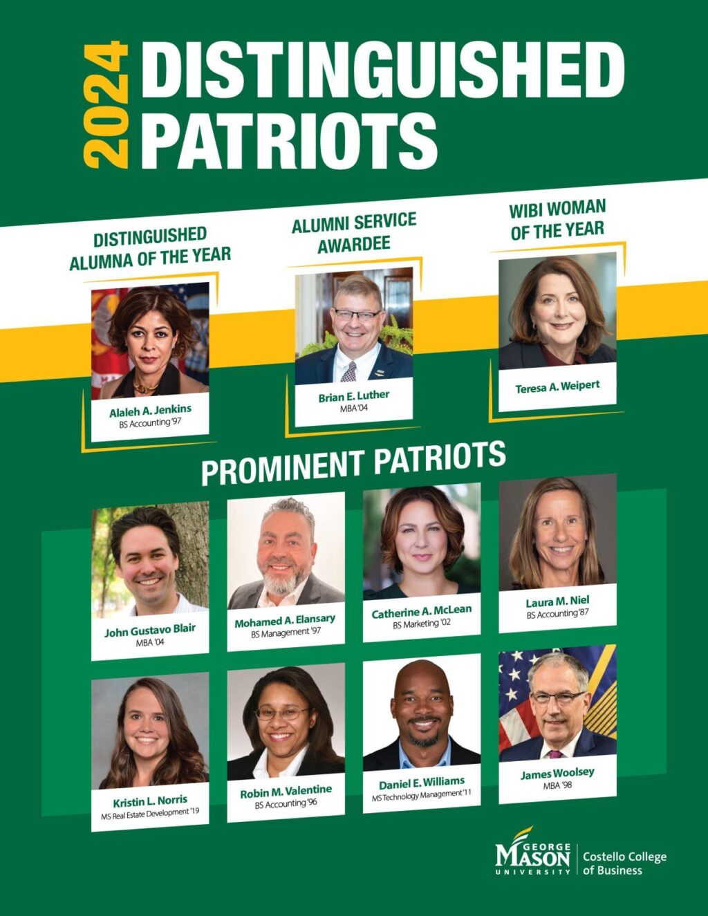 2024 Distinguished Patriots flyer.