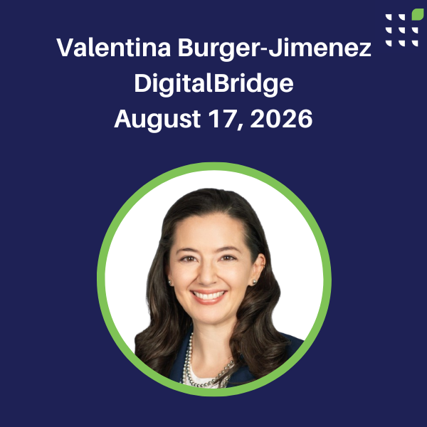 Valentina Burger-Jimenez -DigitalBridge - August 17. 2026