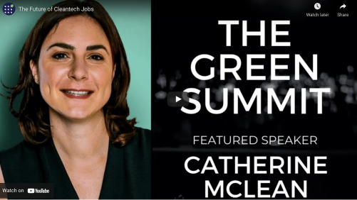 1 Green Summit - The Future of Cleantech Jobs