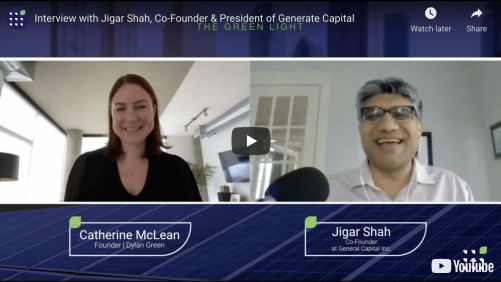 14 Interview with Jigar Shah, Co-Founder & President of Generate Capital​