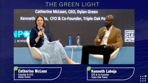 Kenneth Labeja, CFO and co-founder of Triple Oak Power.