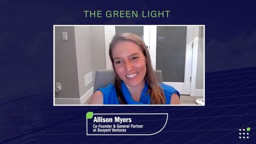 Allison Myers, cofounder and general partner at Bouyant Ventures.