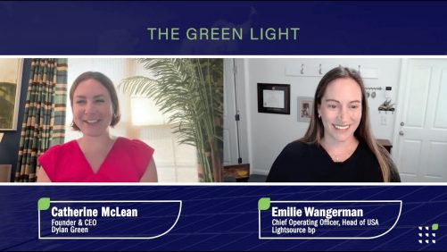 Emilie Wangerman, Chief Operating Officer of Lightsource bp.
